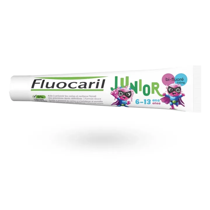 Fluocaril Junior Dentifrice 6-13 Ans Bubble Gum – Protection Anti-Caries | Pharmacie en ligne