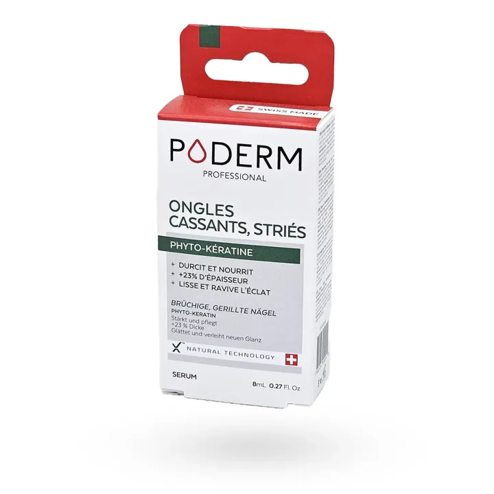 Sérum Poderm Ongles Cassants et Striés 8 ml – Soin Fortifiant & Durcisseur Ongles | Pharmacie en Ligne