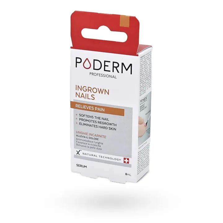 Sérum Poderm Ongles Incarnés 8 ml – Dispositif Médical Apaisant | Pharmacie en Ligne