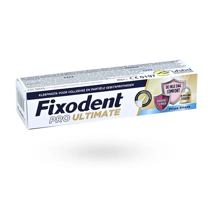 Fixodent PRO Ultimate 40 g Arôme Frais – Crème Adhésive Fixation Forte Dentier | Pharmacie en Ligne