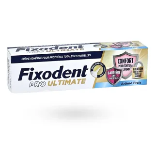 Fixodent PRO Ultimate crème adhésive arôme frais 40 g