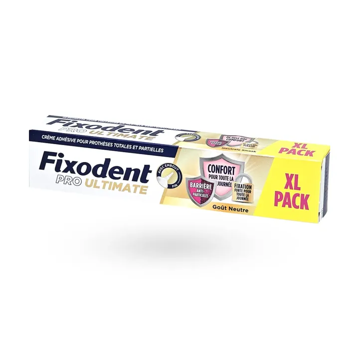 Fixodent PRO Ultimate 57 g – Crème Adhésive Fixation Forte Dentier | Pharmacie en Ligne