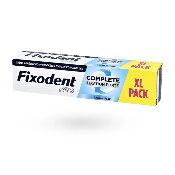 Fixodent PRO Complete Fixation Forte XL 70 g – Crème Adhésive Dentier | Pharmacie en Ligne