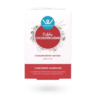 Rubelea Cholestérolémie Wellpharma 60 gélules