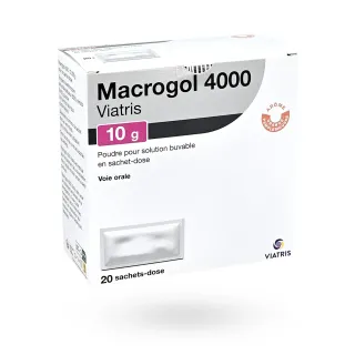 Macrogol 4000 10 g Viatris 20 sachets constipation
