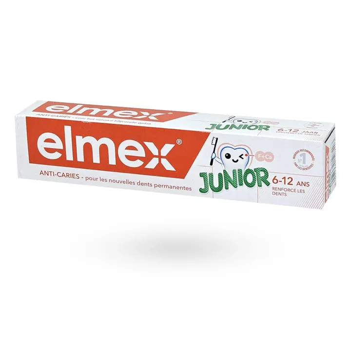 Elmex dentifrice Junior 6/12 ans protection caries | Pharmacie en ligne