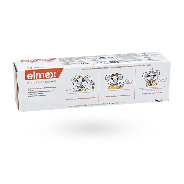 Elmex Dentifrice Enfant 3-6 ans Protection Caries | Dentifrice Enfant Pharmacie en Ligne