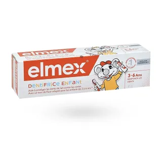 Elmex dentifrice enfant 3/6 ans protection caries 50 ml