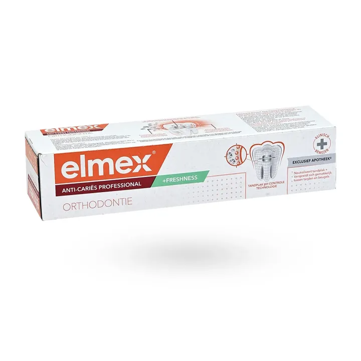 Elmex Orthodontie Dentifrice Anti-Caries 75 ml | Dentifrice Appareil Dentaire Pharmacie en Ligne