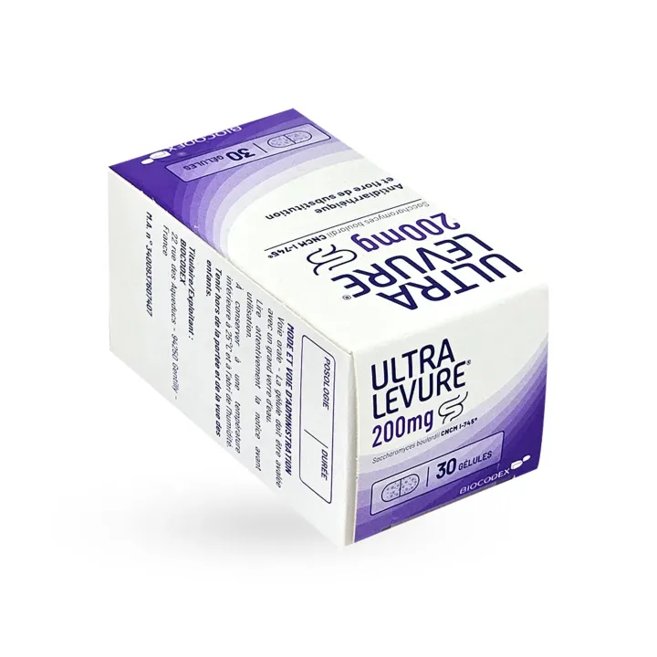 Ultra Levure 200 mg antidiarrhéique 30 gélules | Pharmacie en ligne