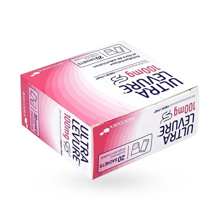 Ultra Levure 100 mg 20 Sachets | Traitement Diarrhée et Flore Intestinale Pharmacie en Ligne