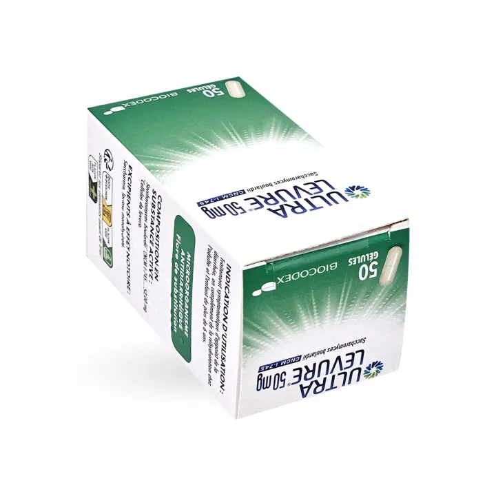 Ultra Levure 50 mg 50 Gélules Antidiarrhéique | Traitement Diarrhée Pharmacie en Ligne