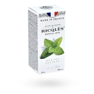 Ricqlès alcool de menthe poivrée 50 ml