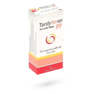 Tardyferon B9 carences en fer 30 comprimés