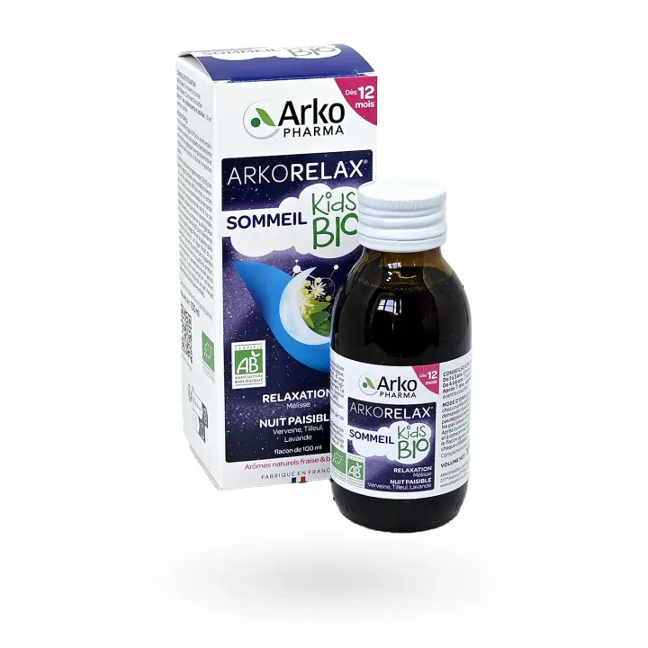 Arkorelax Sommeil Kids BIO Nuit Paisible 100 ml | Sommeil Enfant Naturel Pharmacie en Ligne