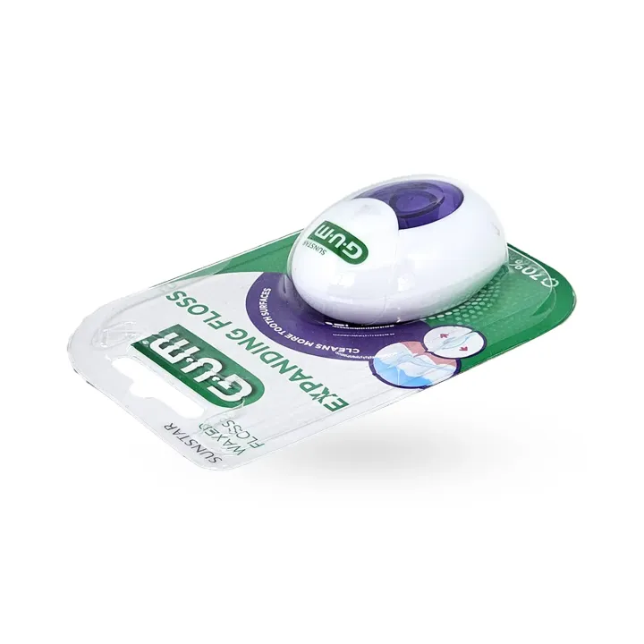 Fil dentaire GUM Expanding Floss 2030 ciré – Nettoyage interdentaire gencives sensibles | Pharmacie en ligne