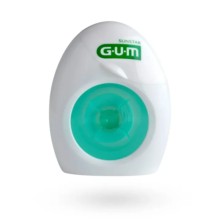 Fil dentaire GUM Fine Floss 1555 extra-fin ciré – Hygiène interdentaire | Pharmacie en ligne