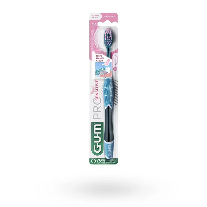 Brosse à dents GUM Pro Sensitive 510 ultra souple – Dents sensibles | Pharmacie en ligne
