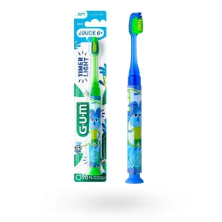 GUM Timer Light 6+ 903 brosse à dents enfants souple
