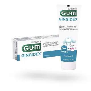 GUM Gingidex 0,06% dentifrice menthe fraîche 75 ml