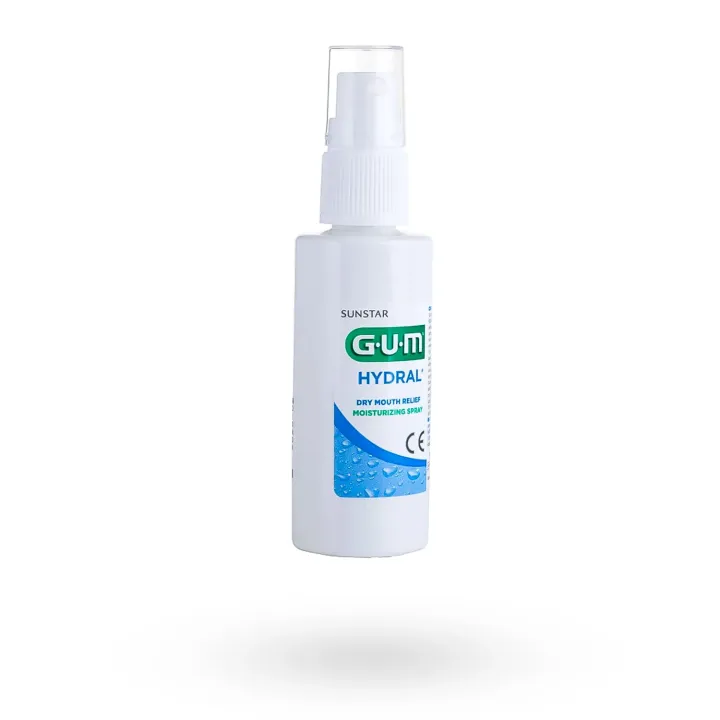 Spray humectant GUM Hydral bouche sèche 50 ml | Hydratation buccale | Pharmacie en ligne