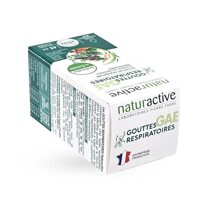 Gouttes aux Essences Naturactive 45 ml GAE | Affections bronchiques | Pharmacie en ligne