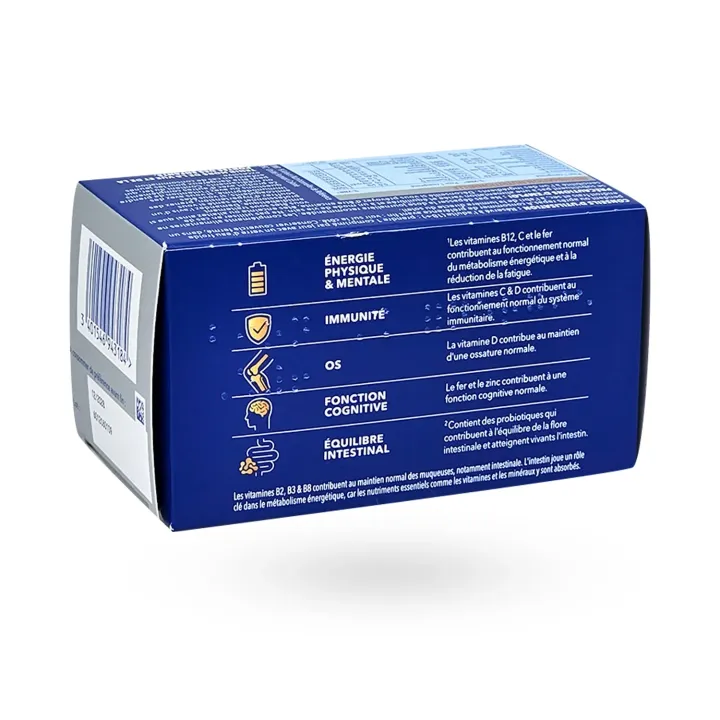 Bion 3 Énergie & Équilibre intestinal 50+ 90 comprimés | Probiotiques et multivitamines senior | Pharmacie en ligne