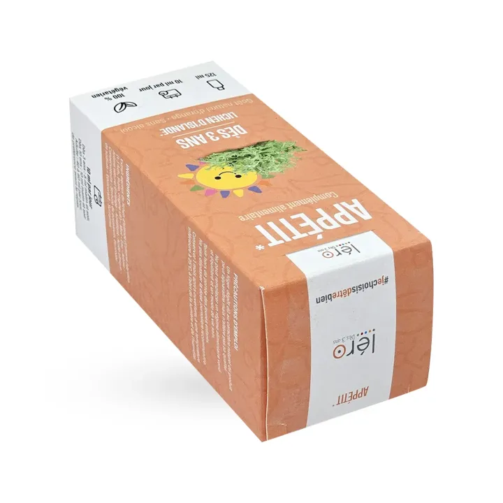 Léro Appétit au Lichen d'Islande naturel 125 ml orange | Pharmacie en ligne
