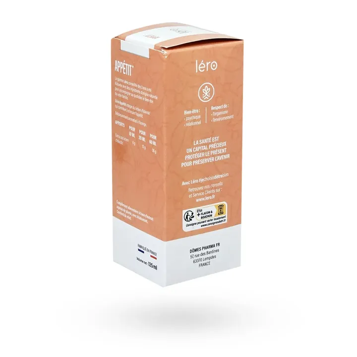 Léro Appétit au Lichen d'Islande naturel 125 ml orange | Pharmacie en ligne