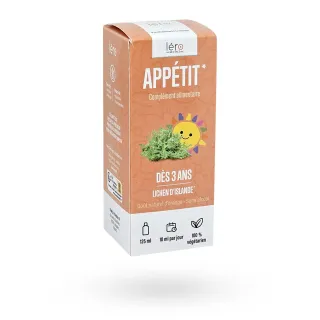 Léro Appétit au Lichen d'Islande naturel 125 ml arôme orange