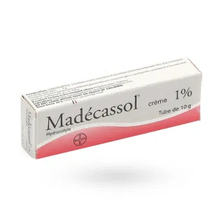Madécassol 1% crème ulcérations cutanées 10 g
