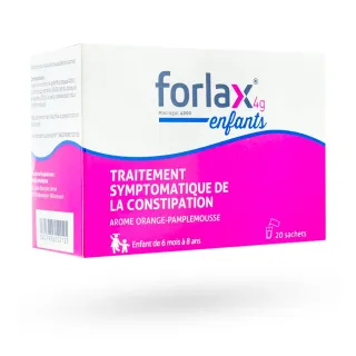 Forlax 4 g enfants solution buvable constipation 20 sachets