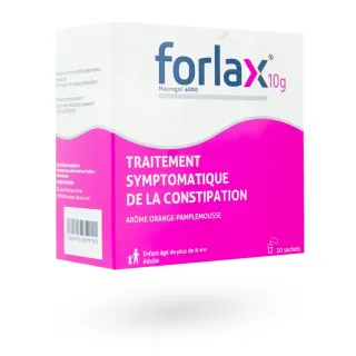 Forlax 10 g  macrogol 20 sachets