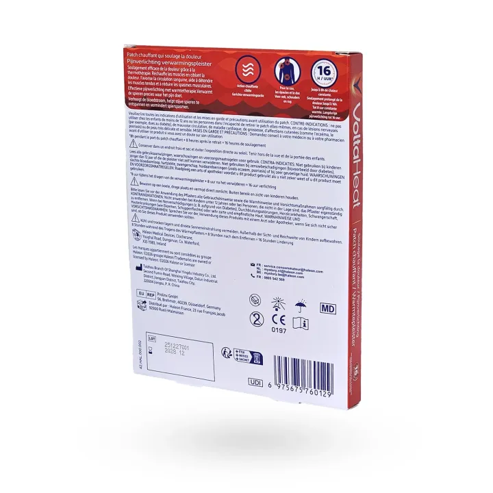 VoltaHeat patch chauffant douleurs musculaires 2 patchs 2