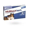 Milbemax Tab chiots et petits chiens 2,5 mg/25 mg 2 comprimés