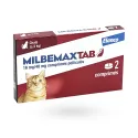 Milbemax Tab chats 16 mg/40 mg 2 comprimés