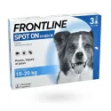 Frontline Spot On Chien M 10-20 kg 3 pipettes