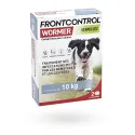 Frontcontrol Wormer vermifuge pour chiens 2 comprimés