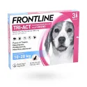 Frontline Tri-Act solution pour spot-on Chiens 10-20 kg 3 pipettes