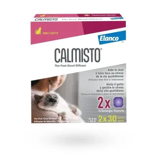 Calmisto recharge diffuseur bien-être chat 60 jours 2 x 6 ml