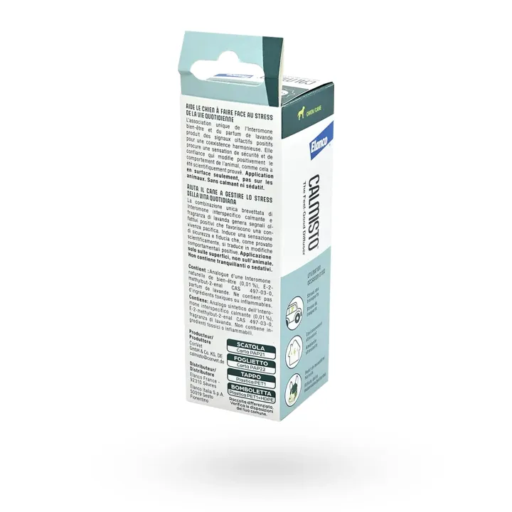 Calmisto spray bien-être chien 75 ml – Spray anti-stress chien à l’interomone | Pharmacie en ligne