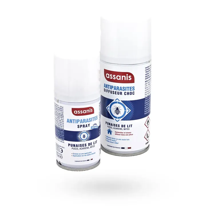 Assanis Diffuseur choc punaises de lit 150 ml – Fogger antiparasitaire habitat | Pharmacie en ligne