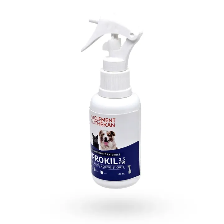 Fiprokil spray 2,5 mg chien chat 100 ml – Anti-puces, tiques et poux | Pharmacie en ligne