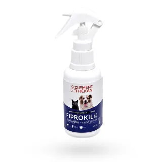 Fiprokil spray 2,5 mg antiparasitaires chiens et chats 100 ml