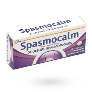 Spasmocalm 80 mg Cooper 20 comprimés