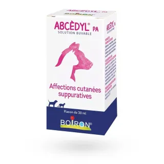Abcèdyl homéopathie chiens et chats solution buvable 30 ml