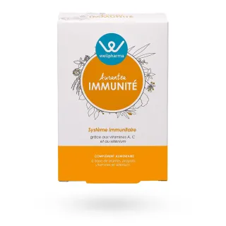 Aurantea Immunité Wellpharma système immunitaire 60 gélules