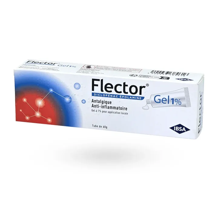 Flector Gel 1 % anti-inflammatoire - Tendinites et douleurs locales | Pharmacie en ligne