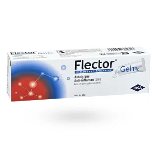 Flector gel 1% diclofénac épolamine | Antalgique & Anti-inflammatoire 60 g