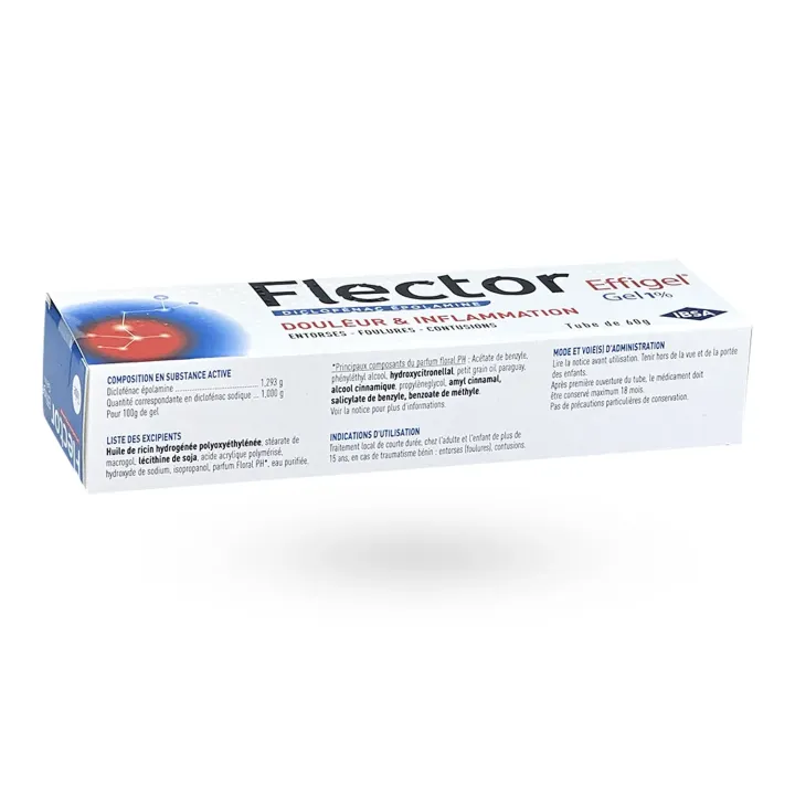 Flector Effigel gel 1 % - Foulures, entorses et contusions | Pharmacie en ligne